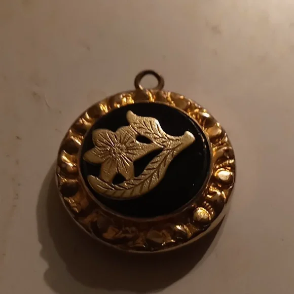 Antique 1/20 12k Gold filled bracelet & pendant - Picture 3 of 3